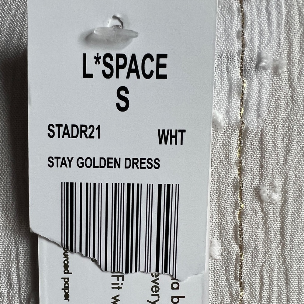 L*SPACE REVOLVE STAY GOLDEN DRESS - NWT - Picture 15 of 16
